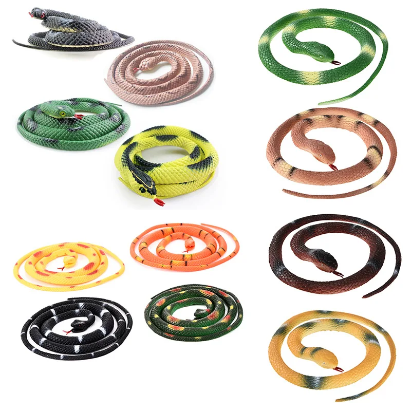 

Simulation Python model toys / simulation snake tricking/scary and educational toys