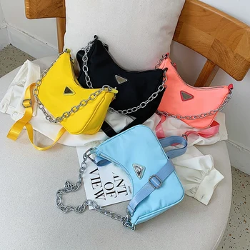 

Women Shoulder Bag brand Solid Messenger Bag Ladies handbags Shoulder Bag Female Travel Handbag Sac Main Femme 2020