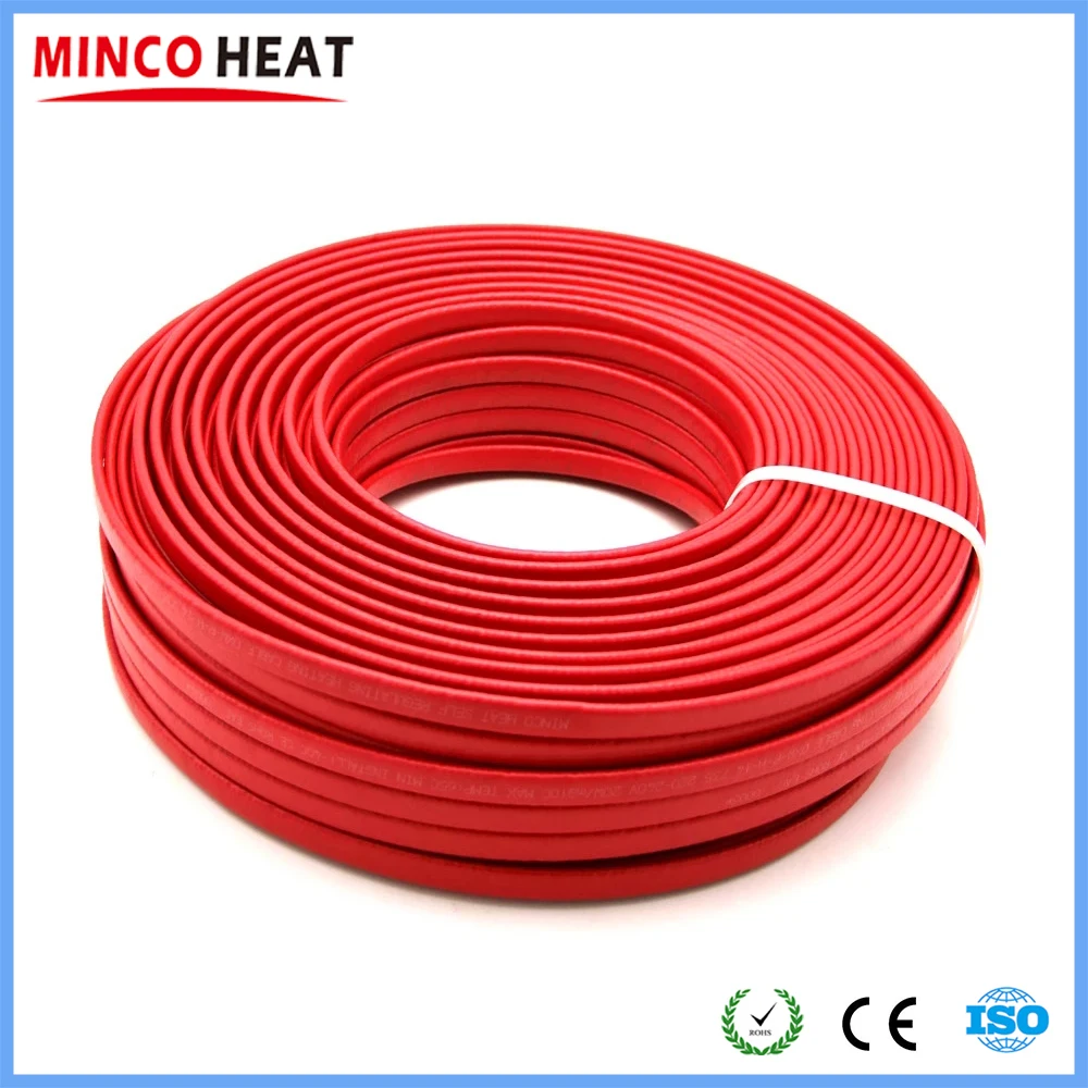 5/50/100m 220V 14mm Selbst Regulierung Heizung Kabel Schnee Schmelzen Rohr Anti-Einfrieren schutz DXW-P-H-14 Dach Enteisung Warme Draht – Detail 3