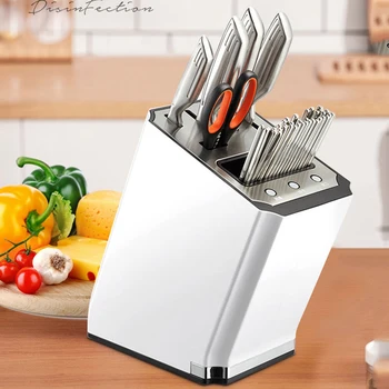 

knife Cutting Board Disinfection Machine UV disinfection 2-in-1 Wireless Classification knife Board Storage Base