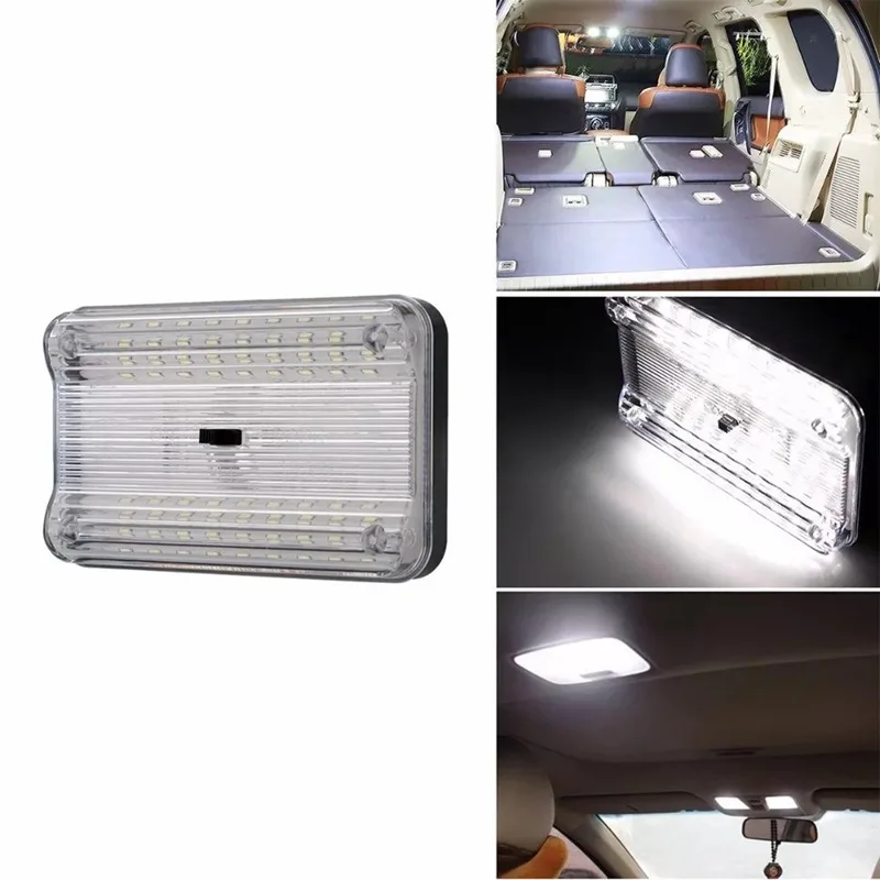Auto Night Dome Roof Vehicle Light 12V 36SMD LED Car Interior lights Ceiling 4x4 Trunk Reading Lamp White 6000K Canbus Bulb |