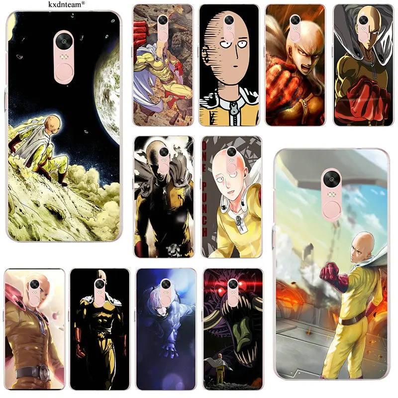 

For Xiaomi Redmi Mi Note 4X 2 3 3S 4A 5 6 5S 5X 5A 6X Pro Plus Soft TPU Silicon Phone Cases Bags Anime Bleach One Punch Man New