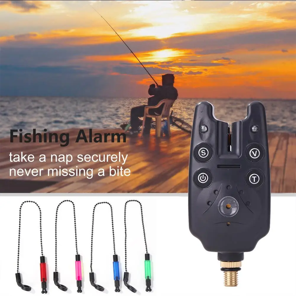 

Fishing Bite Alarm Convenient Practical User-friendly Design Soft Chain Swinger Hanger Indicator Fishing Tackle Accessory