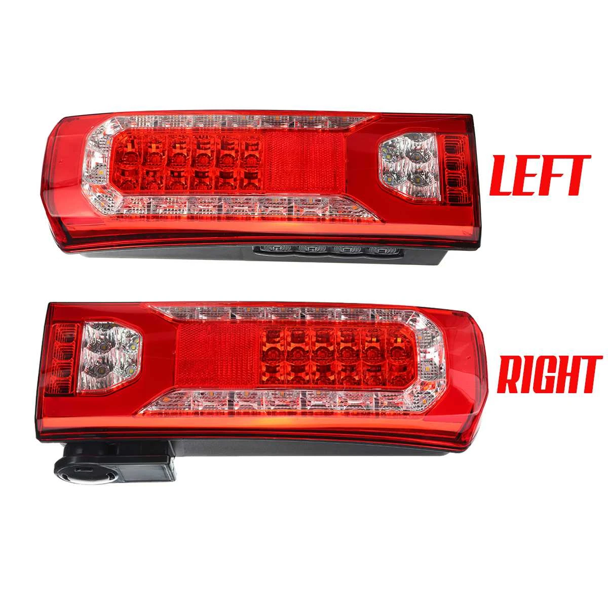 Left+right Led Tail Light Taillight For Mercedes For Benz Actros Mp4
