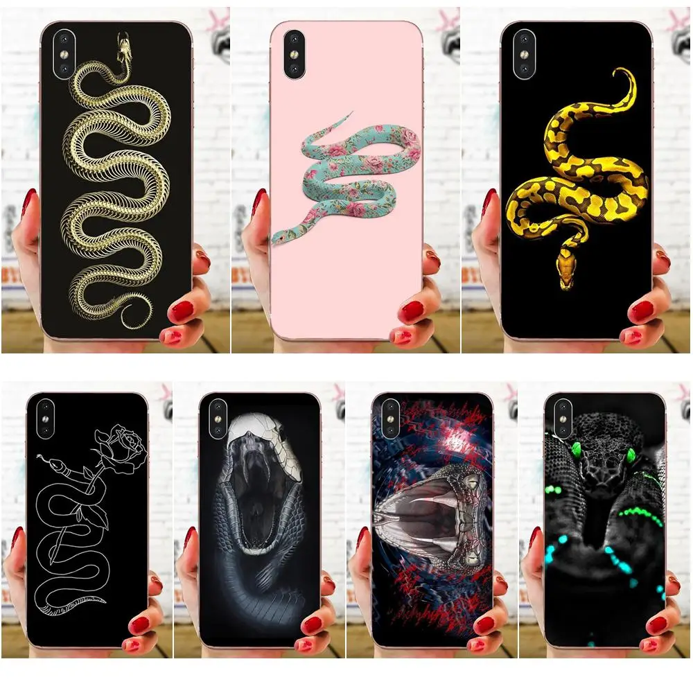 Мягкий Quinn телефон для LG K50 Q6 Q7 Q8 Q60 X Power 2 3 Nexus 5 5X V10 V20 V30 V40 Q Stylus Skull Snake | Мобильные