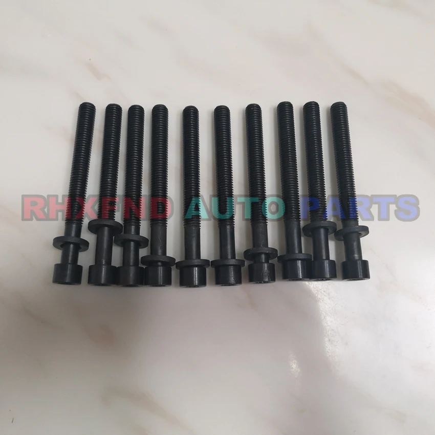 Engine cylinder head AAB AJA AJB bolt nuts for VOLKSWAGEN Transporter T4 2461CC 2.4D 1990-