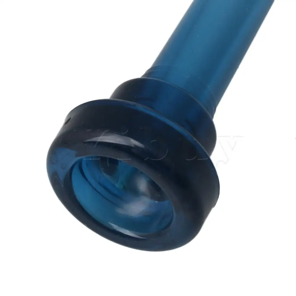 Yibuy синий ABS пластиковые трубы мундштук 5C части трубы