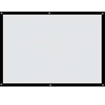 

100 Inch Projector Screen 16:9 126*6*6cm Projector Accessories Fabric Material Projector HD screen