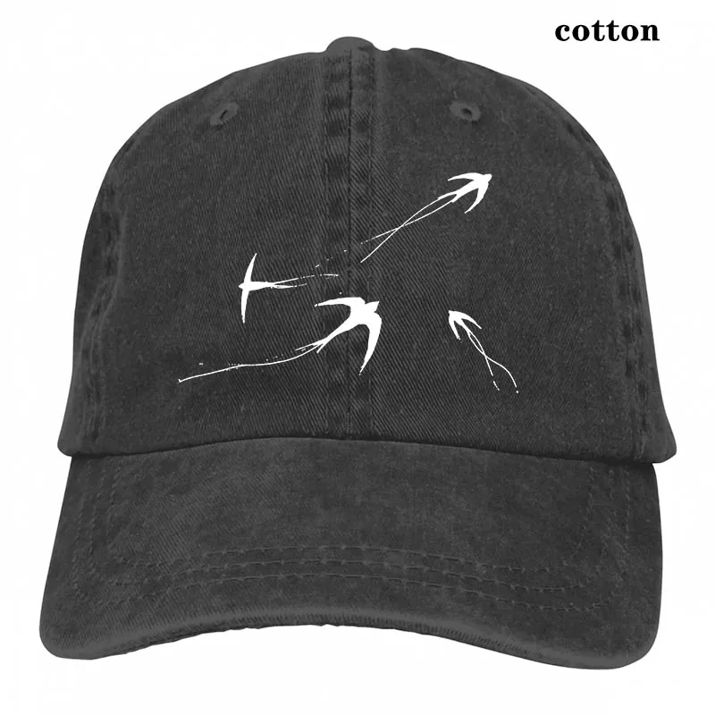 Swifts birds Swift Birdss Swift sketch Birds Watchers летняя бейсболка для мужчин и женщин Кепка для водителя грузовика Регулируемая Кепка - Цвет: 3-Black