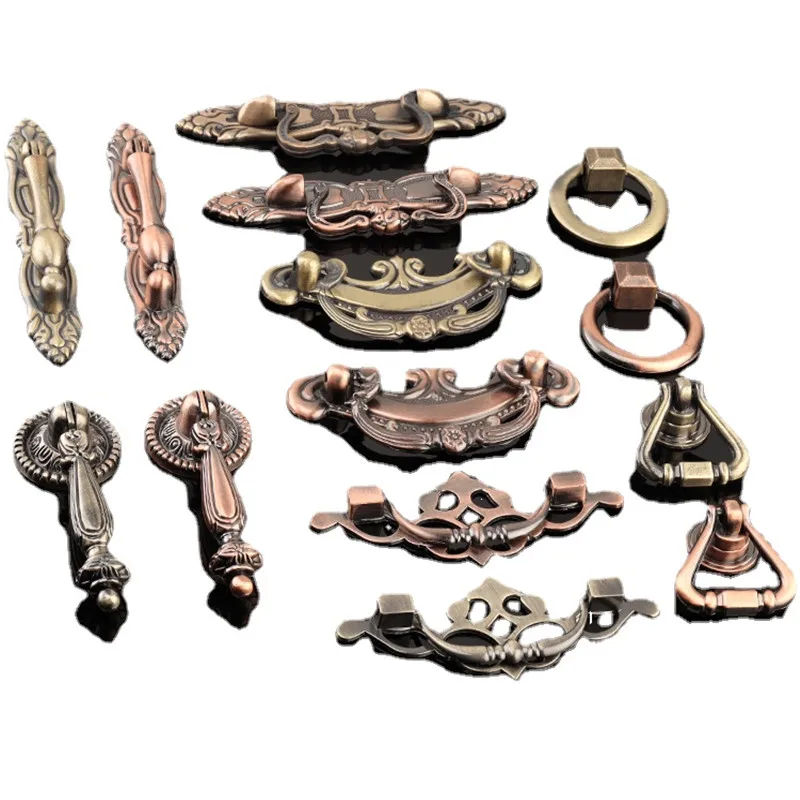 New Chinese handle door antique bronze wardrobe handle