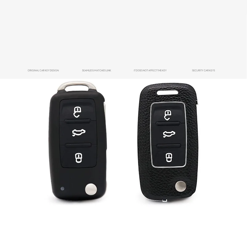 Чехол для автомобильных ключей Volkswagen VW Golf7 Jetta Lavida Tiguan Passat POLO Beetle MK5 MK6 чехол с