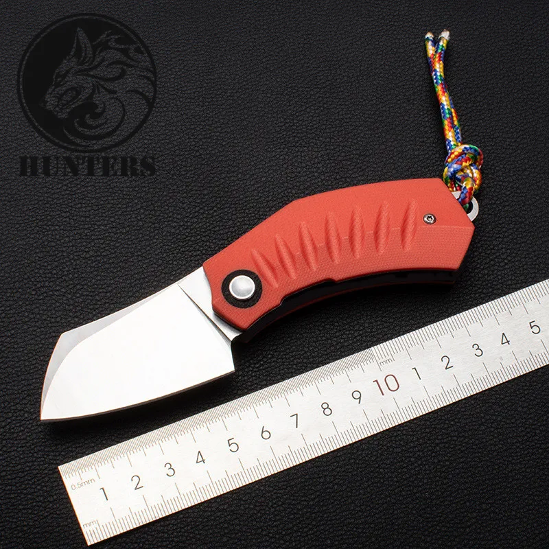 Tactical 56_58HRC High Hardness 440C Blade G10 Handle Folding Knife Camping Survival Pocket Knives Rescue EDC Tools | Инструменты