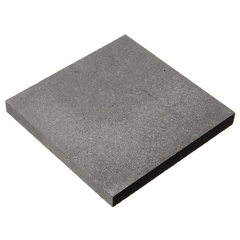 New 100*100*10mm 99.9Pure Graphite Block Electrode Rectangle Plate