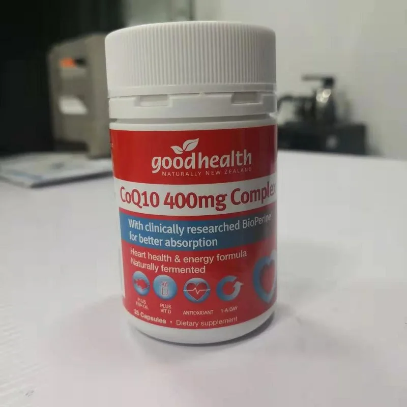 Новозеландский коэнзим хорошего здоровья CoQ10 400 мг * 25 с добавка для сердца