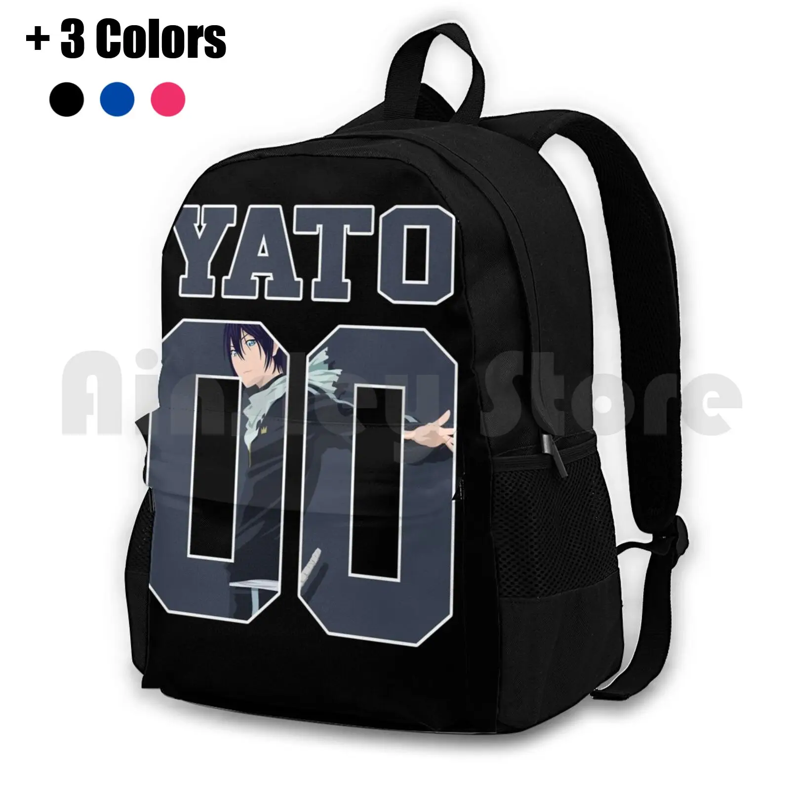 

Yato God-Noragami Джерси наружный походный рюкзак Водонепроницаемый Кемпинг путешествия норагами страя доставка Бог Ято готы война Wethrin