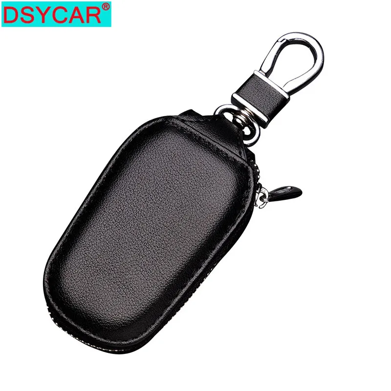 1Pcs Leather Car Key Chain Key Ring Keyfob Purse Keyring Keychain Accessories