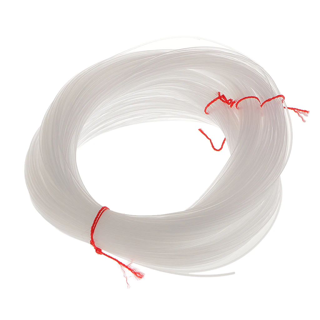 100 Meters Clear Nylon Fishing Lines String Thread 1mm Monofilament Illusion Cord Carp Tackles Accessories | Спорт и развлечения