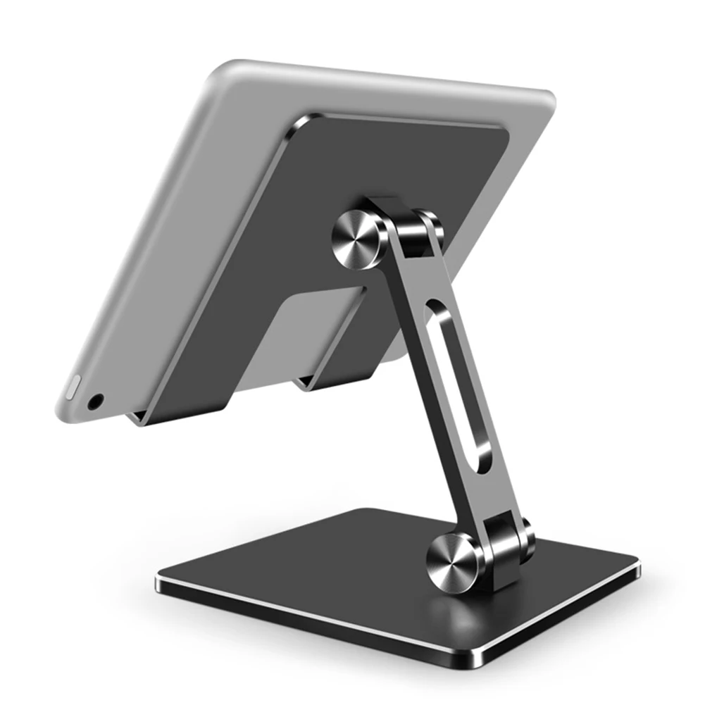 Soporte de aluminio para tableta, accesorio plegable y ajustable de  escritorio, giratorio de 360 °, para iPad Air 4/Mini iPad de 4,7-13,5  pulgadas - AliExpress
