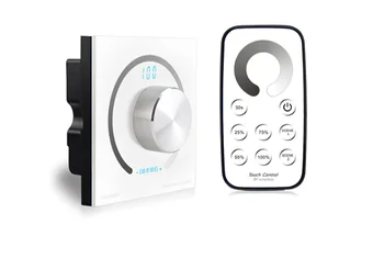 

K1+T1 Digital Display PWM Led Strip Dimmer Switch Push Button Led Lights Controller Touch Rf remote Dimmer