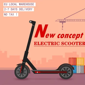 

TAX PAID EU 7 Days Delivery Mini Folding Electric Scooter 8.5inch Strong Power Bicycle Scooter 7.8Ah 250W With App Commute