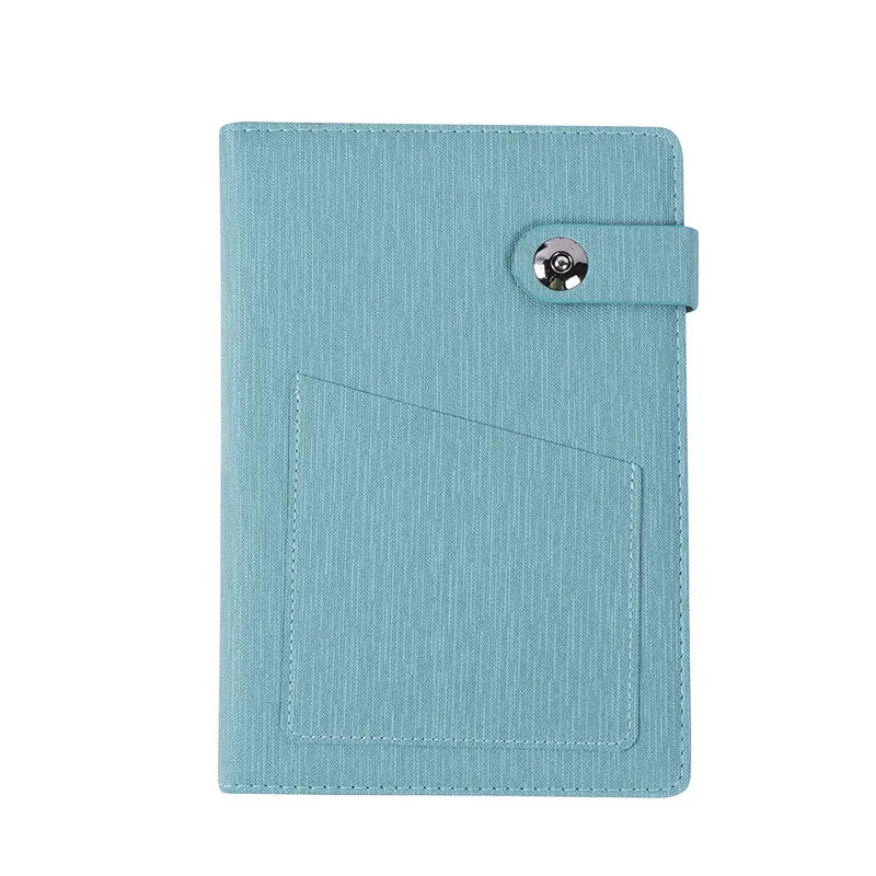 1 шт, 21*14*2 см, карманный блокнот для мобильного телефона, Повторное посещение, Классический ретро Модный корейский блокнот, блокнот, цветная книга для страниц - Цвет: Blue