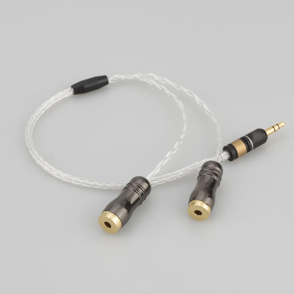 HI End Heart of Ocean Headphone Upgrade Cable For SE535 SE425 SE315 1 2M With Gold Plated 3 5MM Plug
