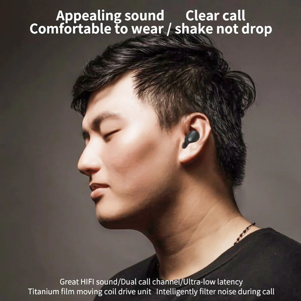 A7S TWS Bluetooth 5 0 Earphone Noise Cancelling fone Headset With Mic Handsfree Earbuds for Xiaomi Redmi Airdots Wireless Earbud