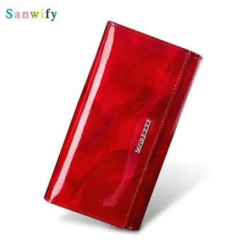 

Genuine Leather Womens Wallet Leisure Purse 2020 New Fashion Women Wallets Female Long Coin Purse Card Holders Wallet