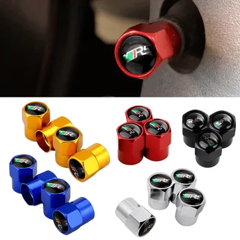 

Metal Car Air Valve Stem Caps for Skoda VRS Logo Octavia Tour RS A7 Superb 2 Fabia Rapid Yeti Kodiaq Car Wheel Tire Cover Decor