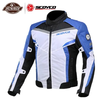 

Clearance SCOYCO Motorcycle Jacket Waterproof Chaqueta Moto Men Jaqueta Motociclista Reflective Motocross Jacket Riding Jacket#