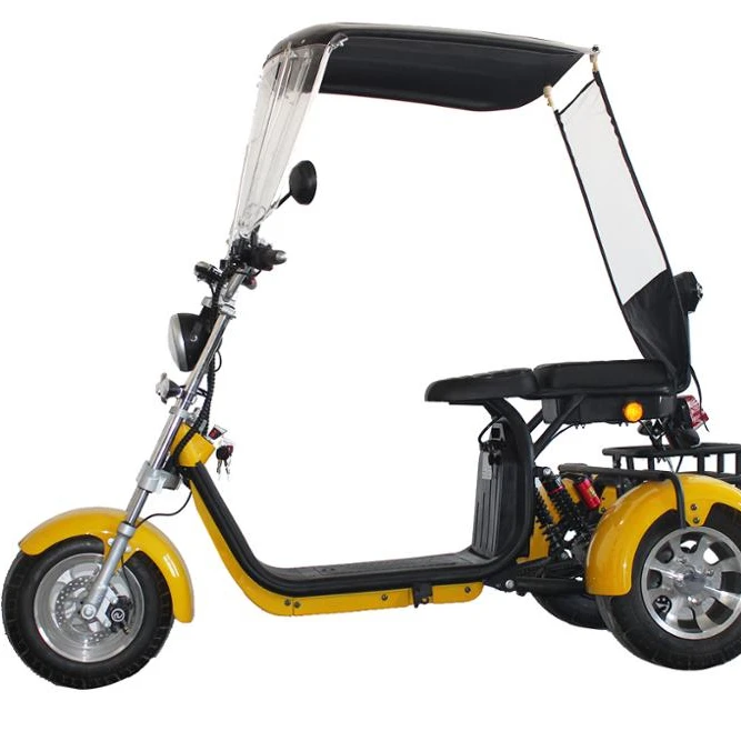 Emak/COC/EEC Electric Motorcycle Modern Design 3 Wheel Scooter 2000W Citycoco For Adult EEC Standard Electro Tricycle |