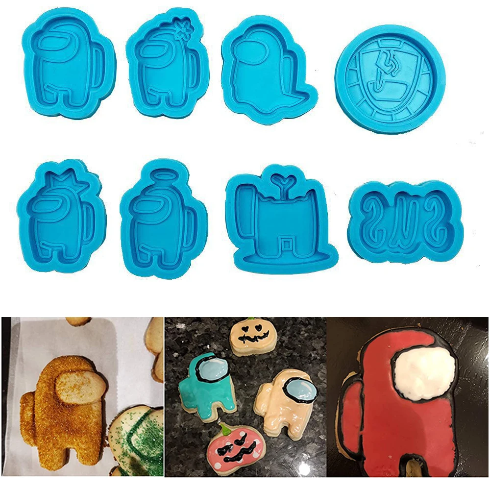 Diy Baking Figure Cookie Mold Diy Cake Mould Children Decoration Toys Action Figure Kids Silicone Molds - Baking Mold - AliExpress