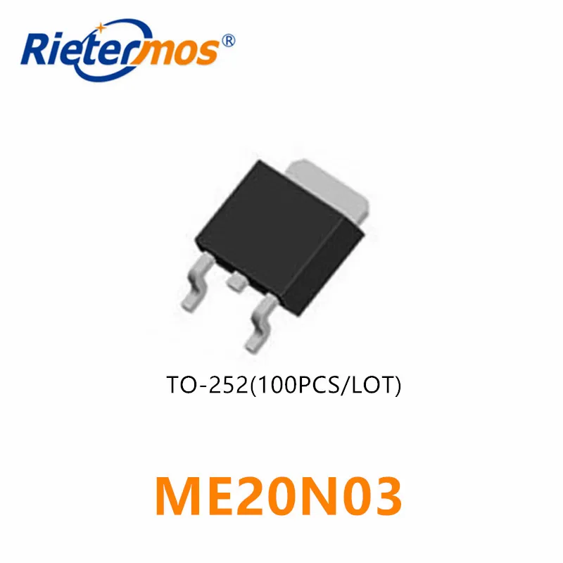 100 шт N-CHANNEL 30В ME20N03 20N03 TO252 высокое качество | Электроника