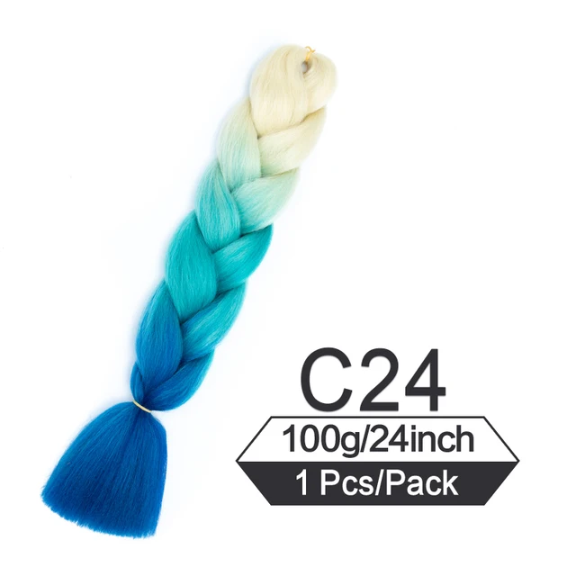 24 Inch Jumbo Braiding Hair Extensions For Box Twist Braid Accessorie Pre Stretched Afro Fake Hair Wholesale Jumbo Crochet Braid M1b/30#