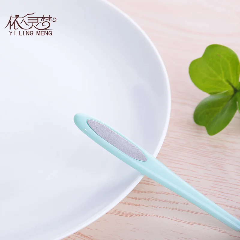 Yi ling Dream Stainless Steel si pi cha with Polishing Strip Dead Skin Remover Exfoliation Tool Manicure Stingy Wholesale L812