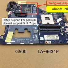 VIWGP/GR LA-9631P REV: 1,0 для lenovo G500 материнская плата для ноутбука HD8570 GPU