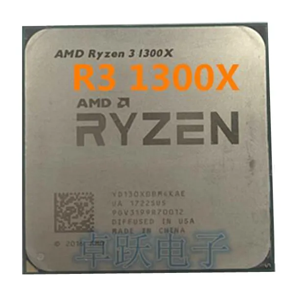 AMD Ryzen 3 1300X R3 1300X 3.5 GHz Quad Core CPU Processor Socket AM4|CPUs|  - AliExpress