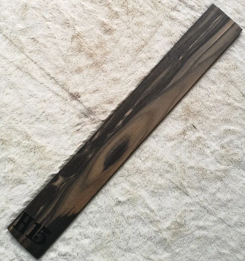 Африканский полосатый узор Эбеновое дерево для классической гитары