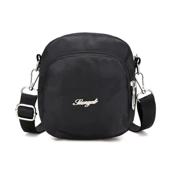 

2020 new casual women's bag nylon small flap bag shoulder messenger bag mobile phone bag waterproof fashion wild