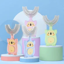 

Baby Toothbrush Children's Teeth Oral Care Cleaning Brush Soft Silicone Teethers Baby Toothbrush New Born Baby Items 2-12Y