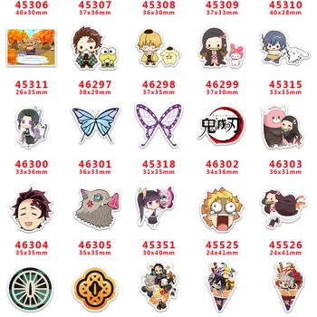 

2020 new arrival Free shipping 30 pcs/package printed resin planar flat-back resins for Hair Bow Decoration PR45306