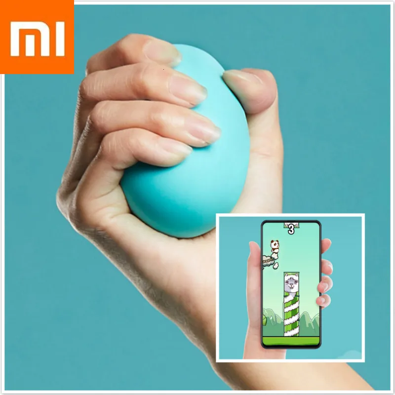 

Xiaomi YUNMAI Smart Pinch Ball Grip Wrist Ball Decompression Artifact Fun Game Toy Venting ball Xiomi Fitness Ball APP Control