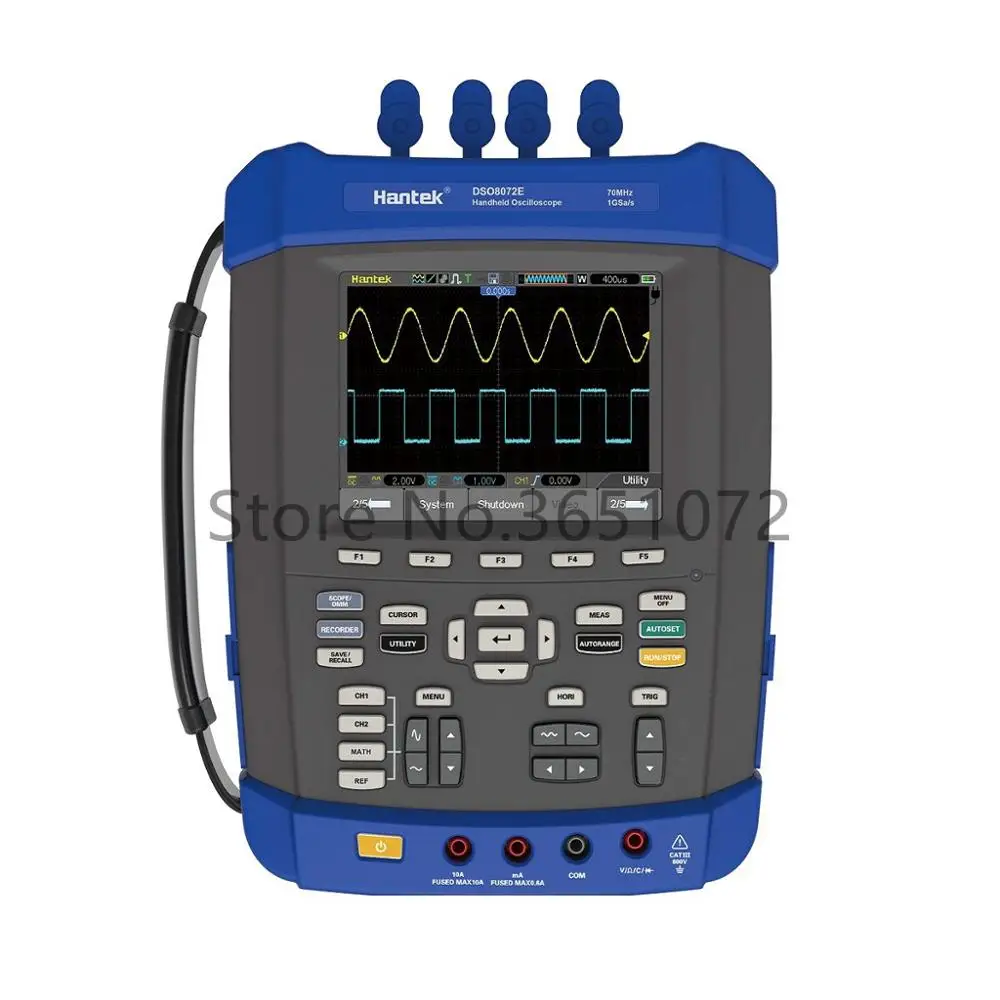 

Fast arrival DSO8152E Handheld Oscilloscope Scopemeter 2Channels 150MHz 1GSa/s Arbitrary Waveform Generator 25MHz DMM USB