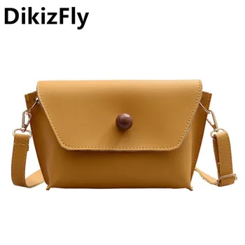 

DikizFly New Small Flap Women Bags Girls Crossbody Bags For Women 2019 PU Leather Bag Female Handbags Shoulder Bag Women's Gift
