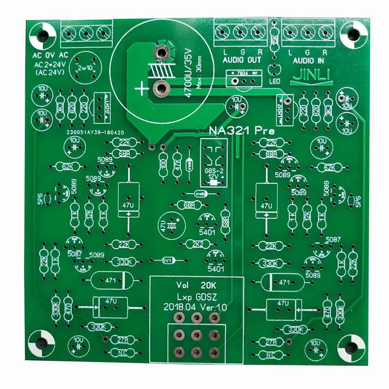 

NA321 Preamplifier Board Kit DIY Front PCB Reference NAIM Preamp Circuit