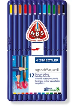 

Set of colored pencils Staedtler ergosoft jumbo, three-sided, 12 CV