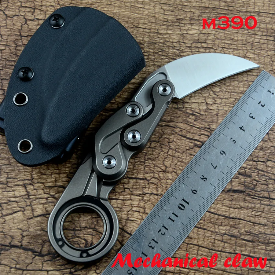 Y START EDC складной карманный нож Морфинг Karambit механические спасательные ножи M390