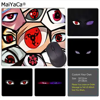 

MaiYaCa Non Slip PC Anime Naruto eyes Gamer Speed Mice Retail Small Rubber Mousepad Top Selling Wholesale Gaming Pad mouse