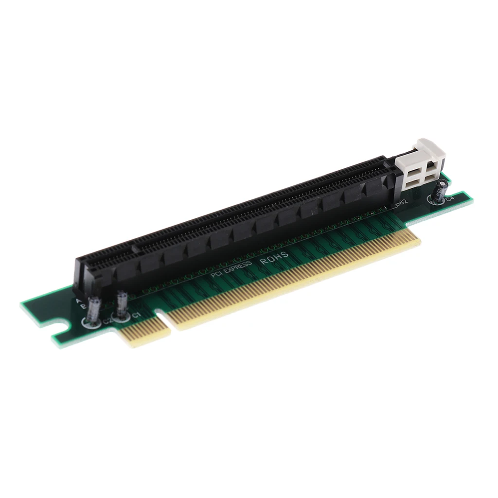 

PCI-Express 16X Riser Card Steering Graphics 90 Degrees Angled (Pack of 1)