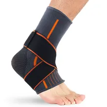 

2019Foot Orthosis Stabilizer Ankle Brace Support Elastic Sport Ankle Support Comfortable Nylon Protecting Sports Ankle Equipment